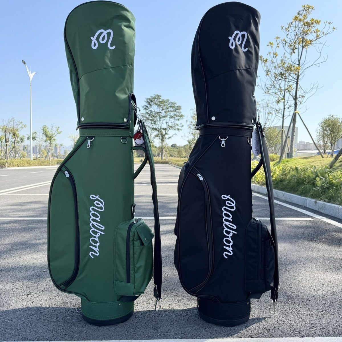 マルボン Malbon golf ゴルフ バッグ 若々し キャディバッグ