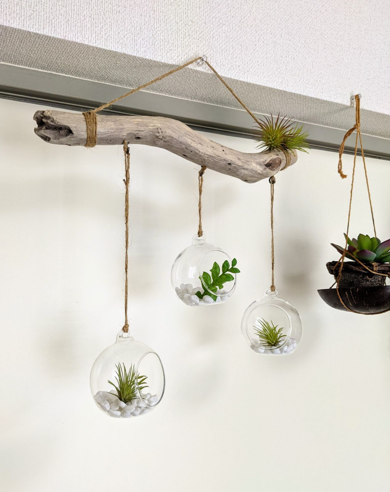 特価ブランド 流木 ハンドメイド インテリア ガーランド モビールmobile O1saude Com Br