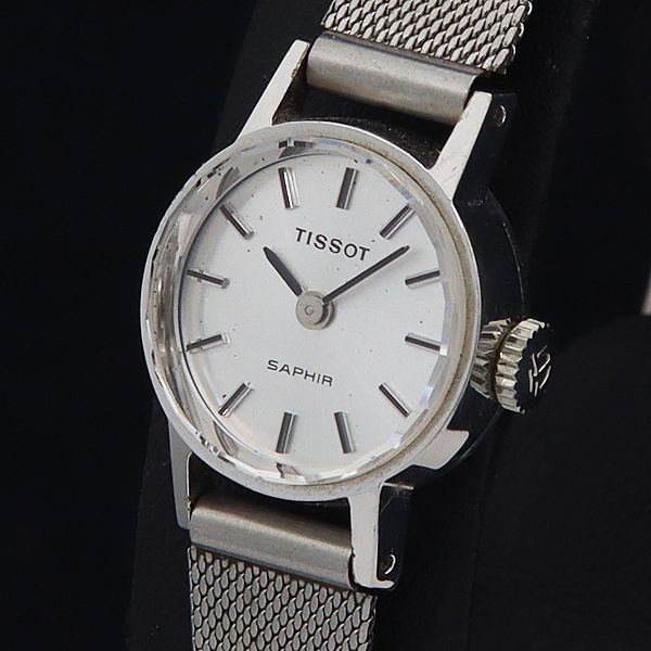 Tissot シルバー アナログ手巻き時計 ジャンク アンティーク ジャンク