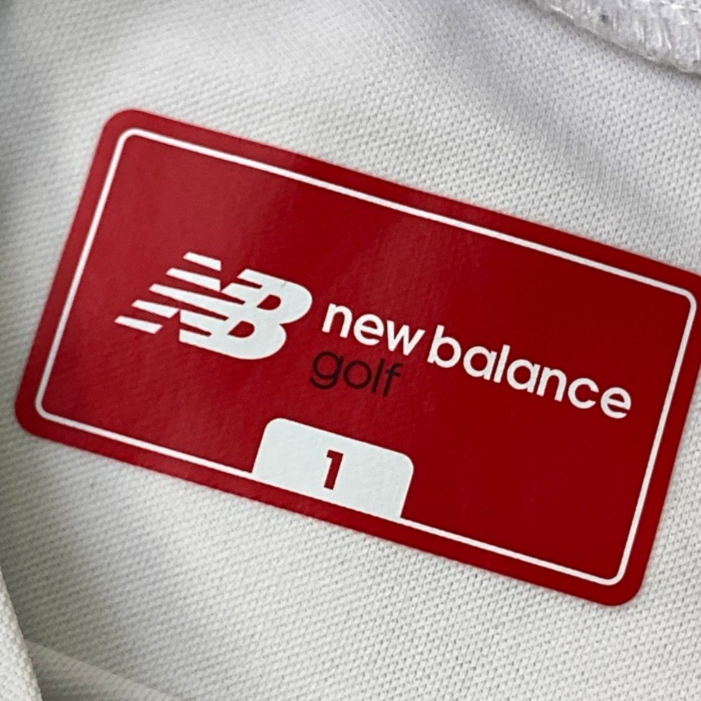 サイズ：1 NEW BALANCE GOLF ニューバランス 2024年モデル モックネック 半袖 Tシャツ  ホワイト系 [240101428353] ゴルフウェア レディース ストスト サイズ：1 NEW BALANCE GOLF ニューバランス 2024年モデル