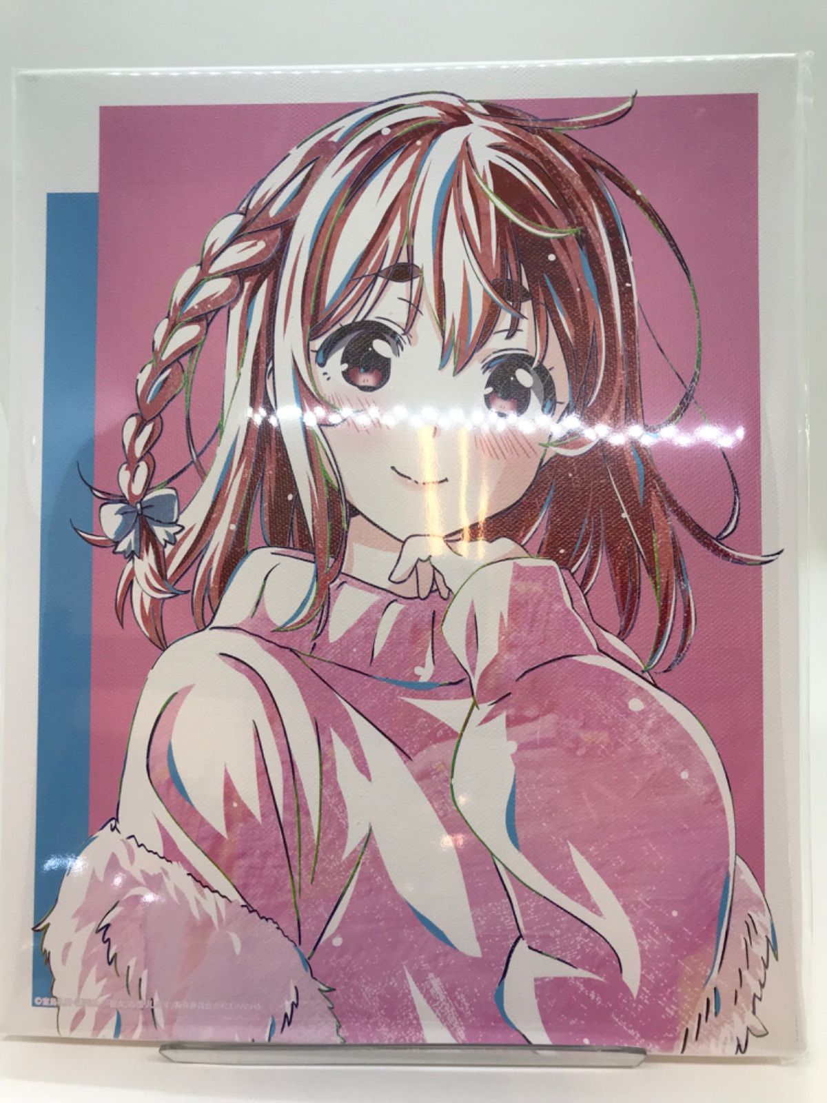 彼女お借りします　キャンバスボード グッズ紹介 | 彼女、お借りします展 DIALOGUE