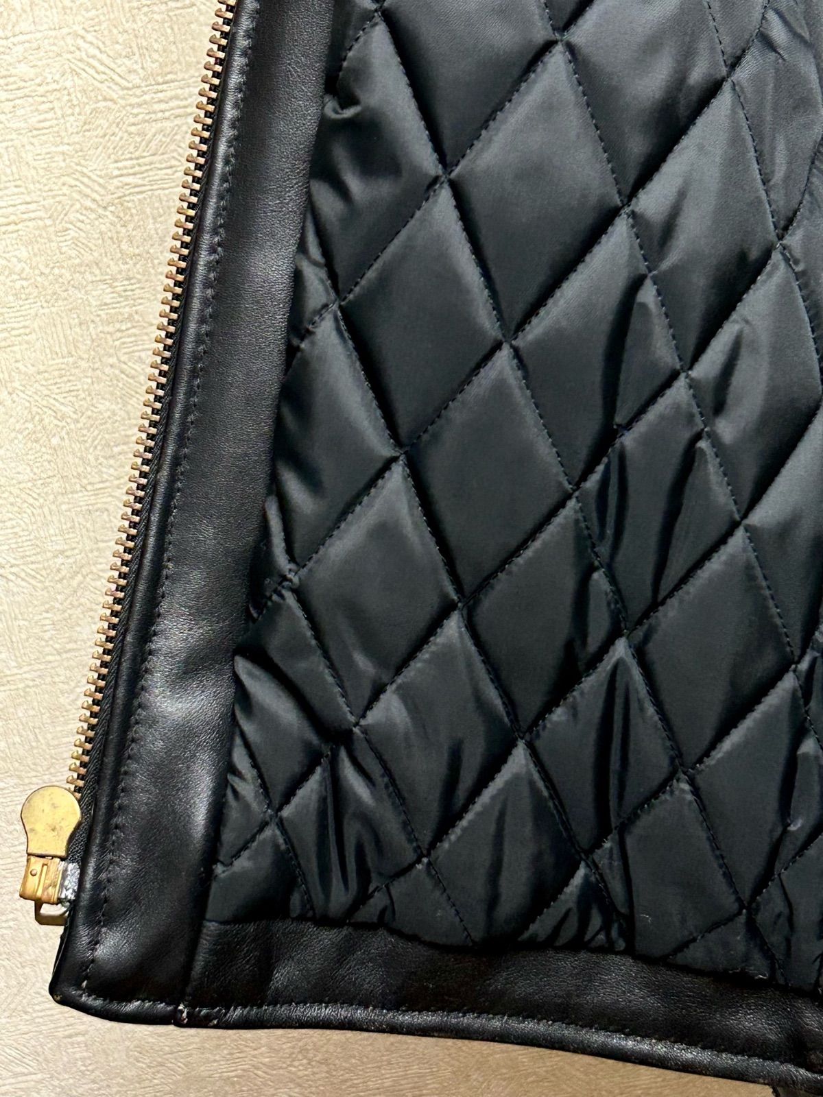 ペ*ニ様 VANSONシングルライダース TYPEーB タロンジッパー ヴィンテ Vanson Special Custom Single Riders Jacket Type-2 バンソン レザー