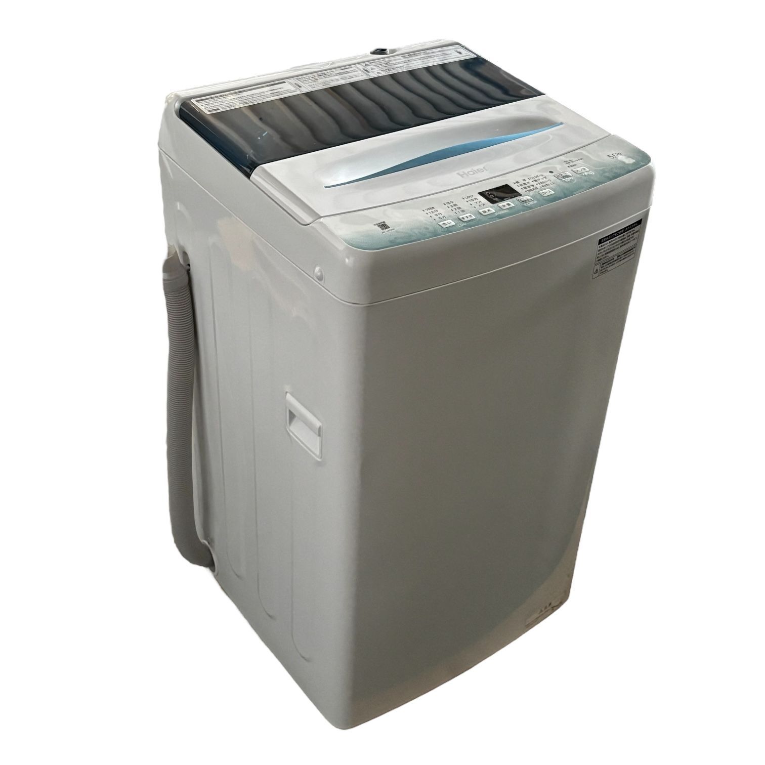 中古美品！　Haier ハイアール　5.5㎏全自動洗濯機　JW-U55HK　2022年製 Haier ハイアール JW-U55HK 全自動洗濯機 5.5kg 2022年製 - メルカリ
