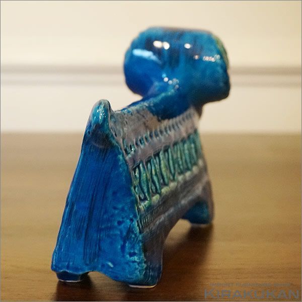 BITOSSI ビトッシ リミニブルー ネコ No.37 ディスプレイ雑貨 イタリア製 輸入雑貨 ネコ ねこ 猫 置物 オブジェ ブルー