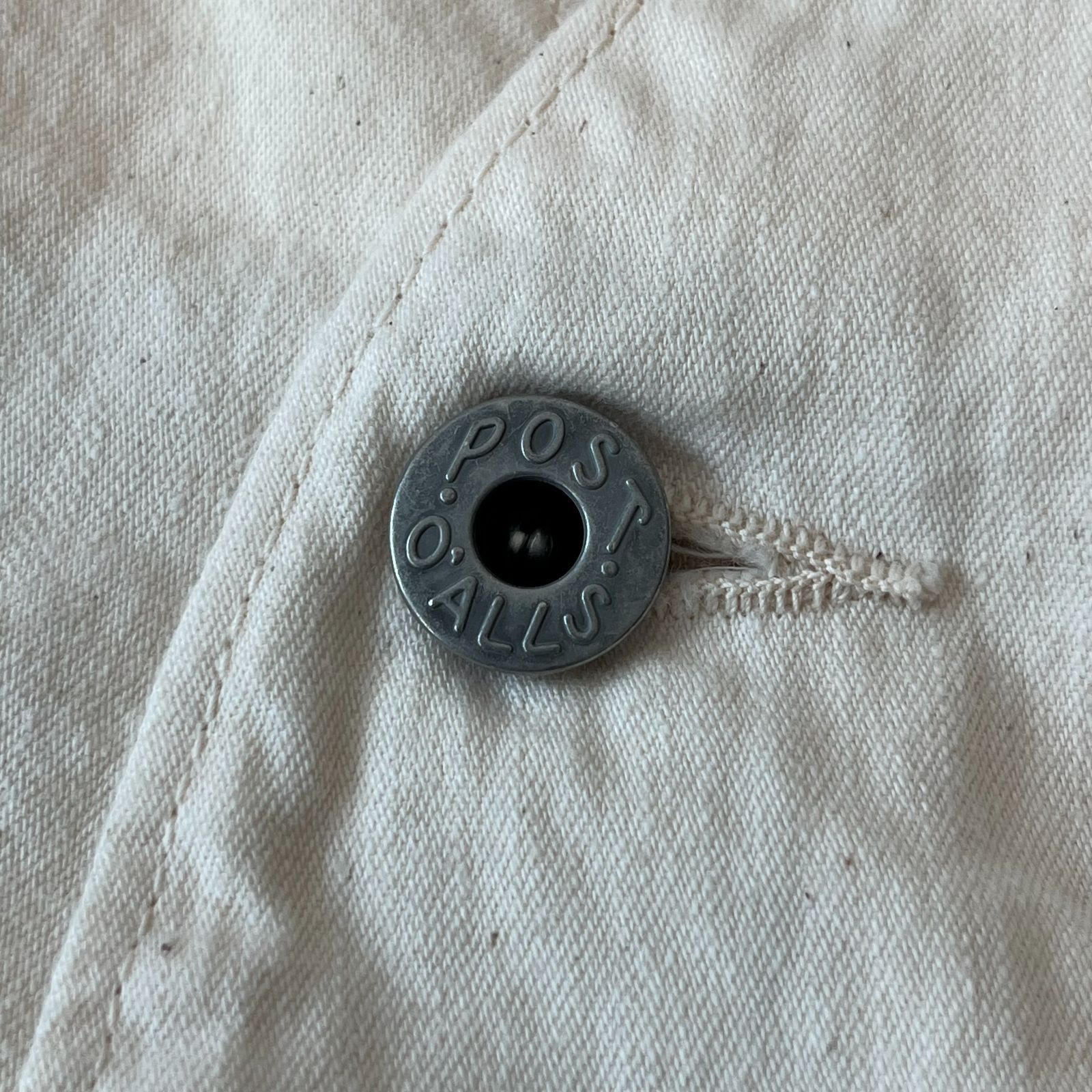 POST OʼALLS ポストオーバーオールズ○3103-ND POST42 ロゴドーナツ