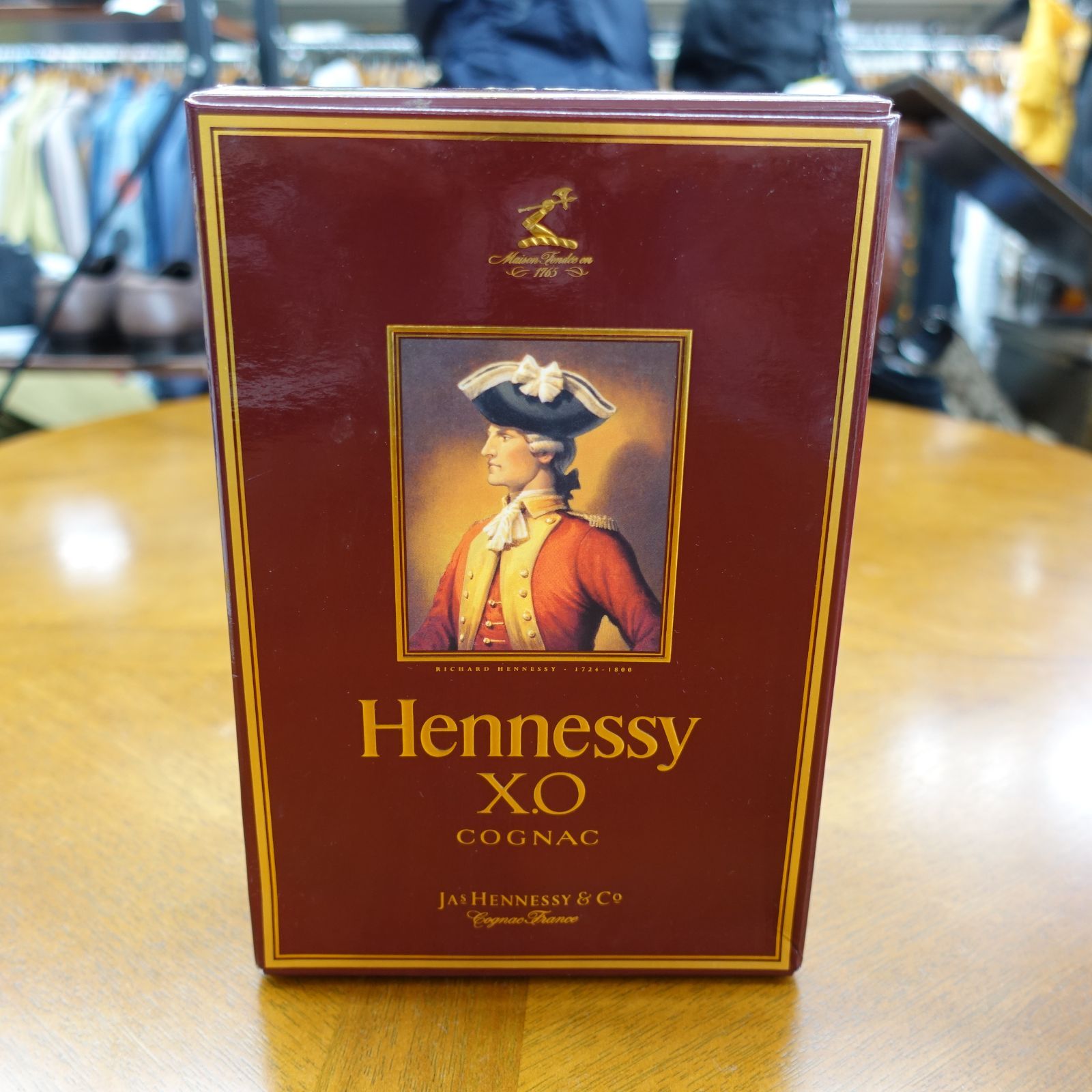 未開栓 ヘネシー 700ml XO 金キャップ クリアボトル Hennessy