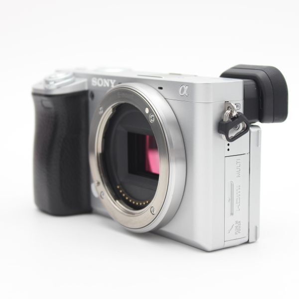  SONY ソニー α6400 ダブルズームレンズキット シルバー ILCE 6400 Y S ♯68011 ミラーレス一眼 デジタルカメラ
