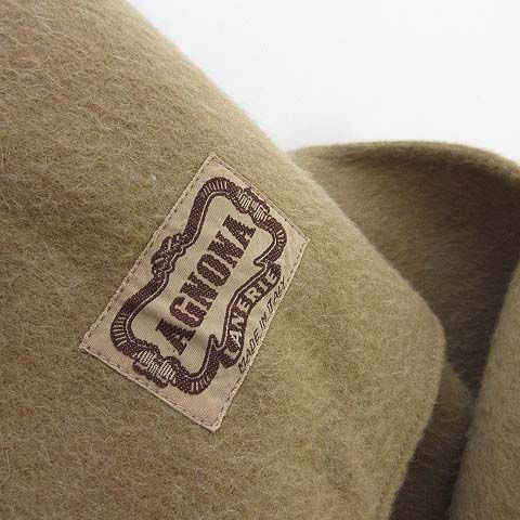 アニオナ AGNONA ロングコート イタリア製 カシミヤ ダークブラウン 時を超えて愛したい「アニオナ」の端正コート｜研ぎ澄まされた美