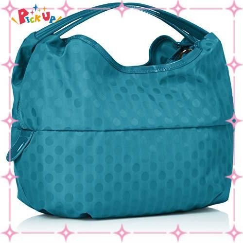 送料無料】Sサイズ ラウンド2wayトート Y01-07-01 Dots Polka ブルー