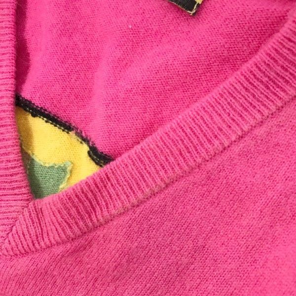 MARK&LONA マークアンドロナ ×BATMAN カシミヤ ニットセーター ピンク