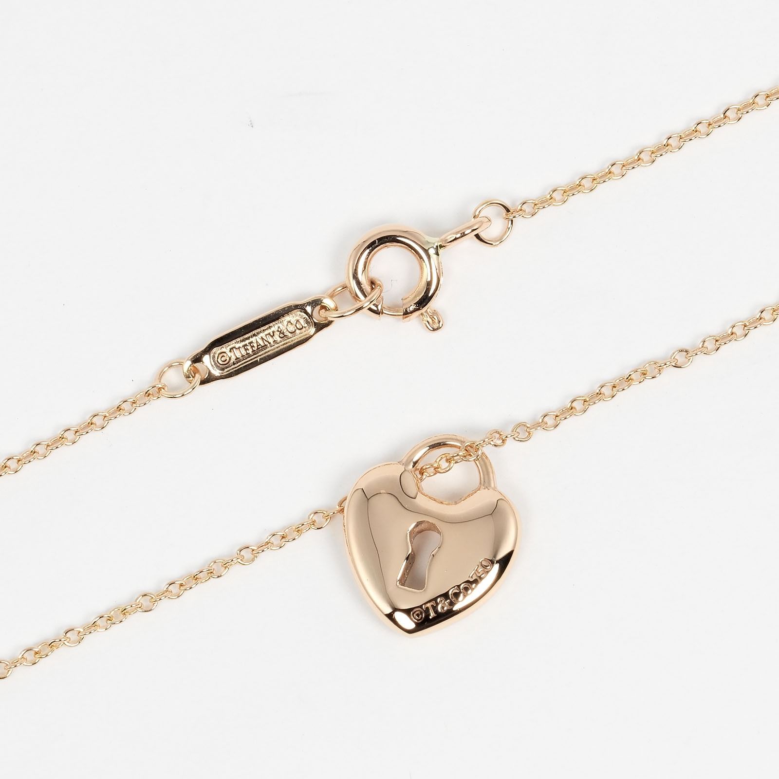 TIFFANY&Co.】ティファニー ハートロック K18ピンクゴールド 
