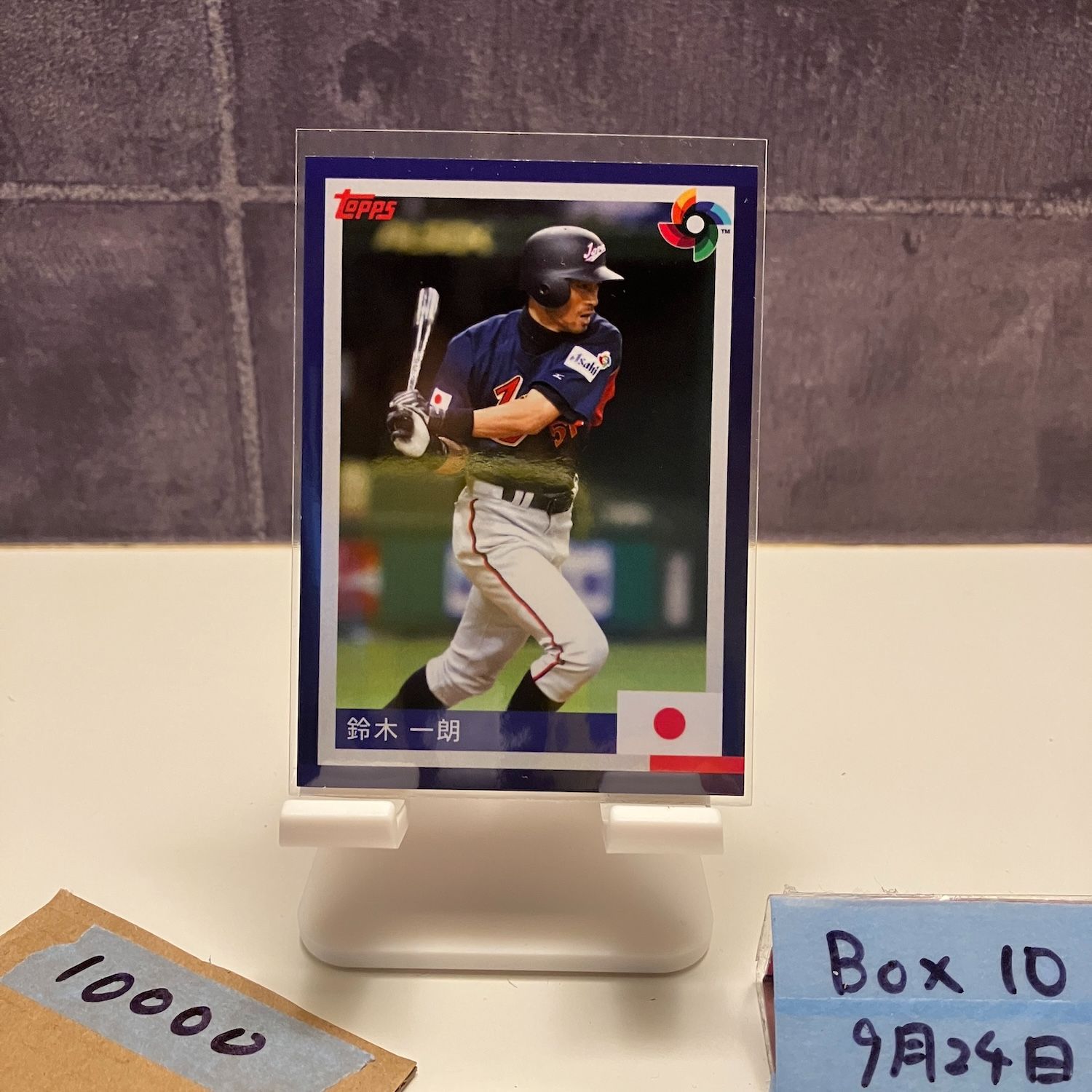 2002 Topps 鈴木一朗 日本代表 World Baseball Classic カード