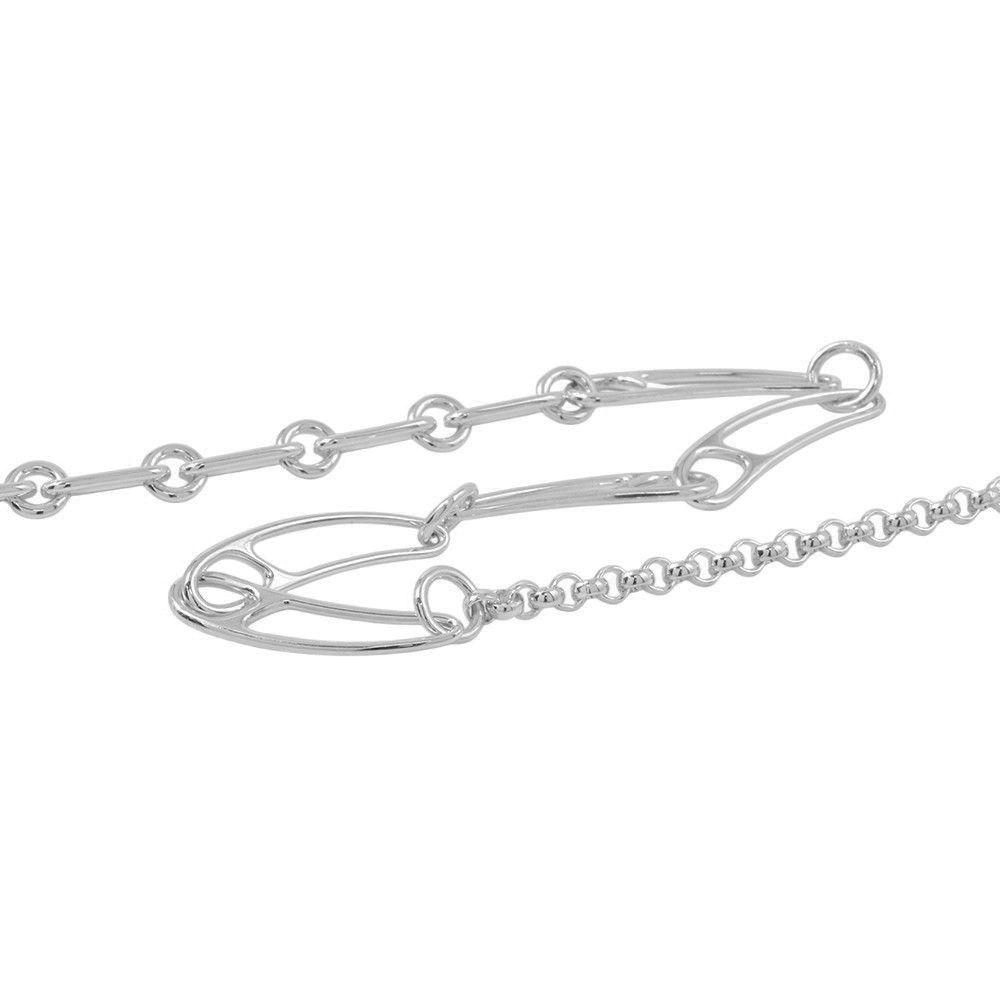 【HERMES】Punk ネックレス パンク シルバー 人気 正規品 HERMES エルメス ネックレス CHAINE DANDRE PUNK 44cm