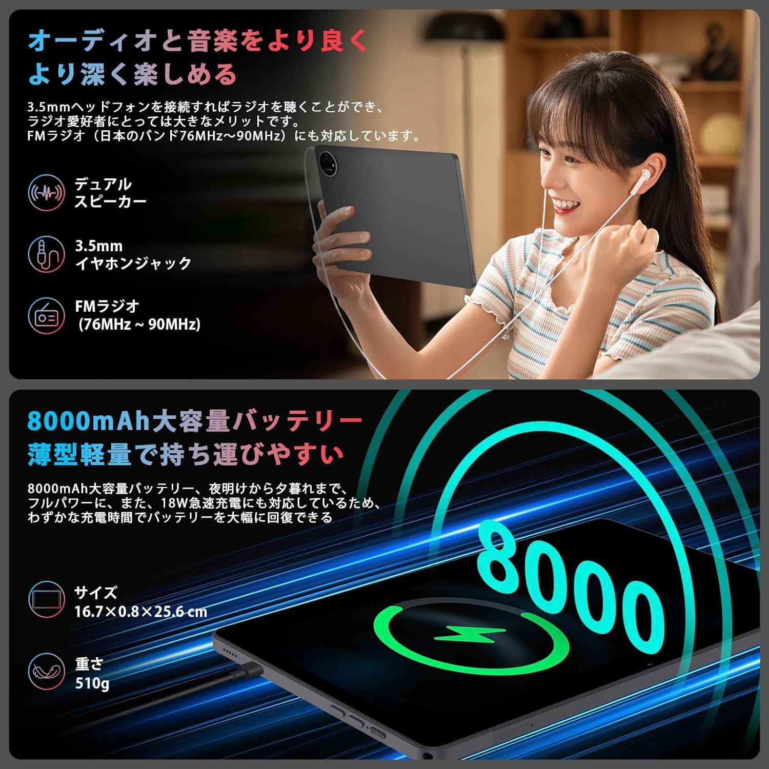 タフネススマホAndroid15 24GB+256GB 6.56インチ 90HZ Amazon | OUKITEL WP35S タフネススマホ simフリー、24GB|256GB