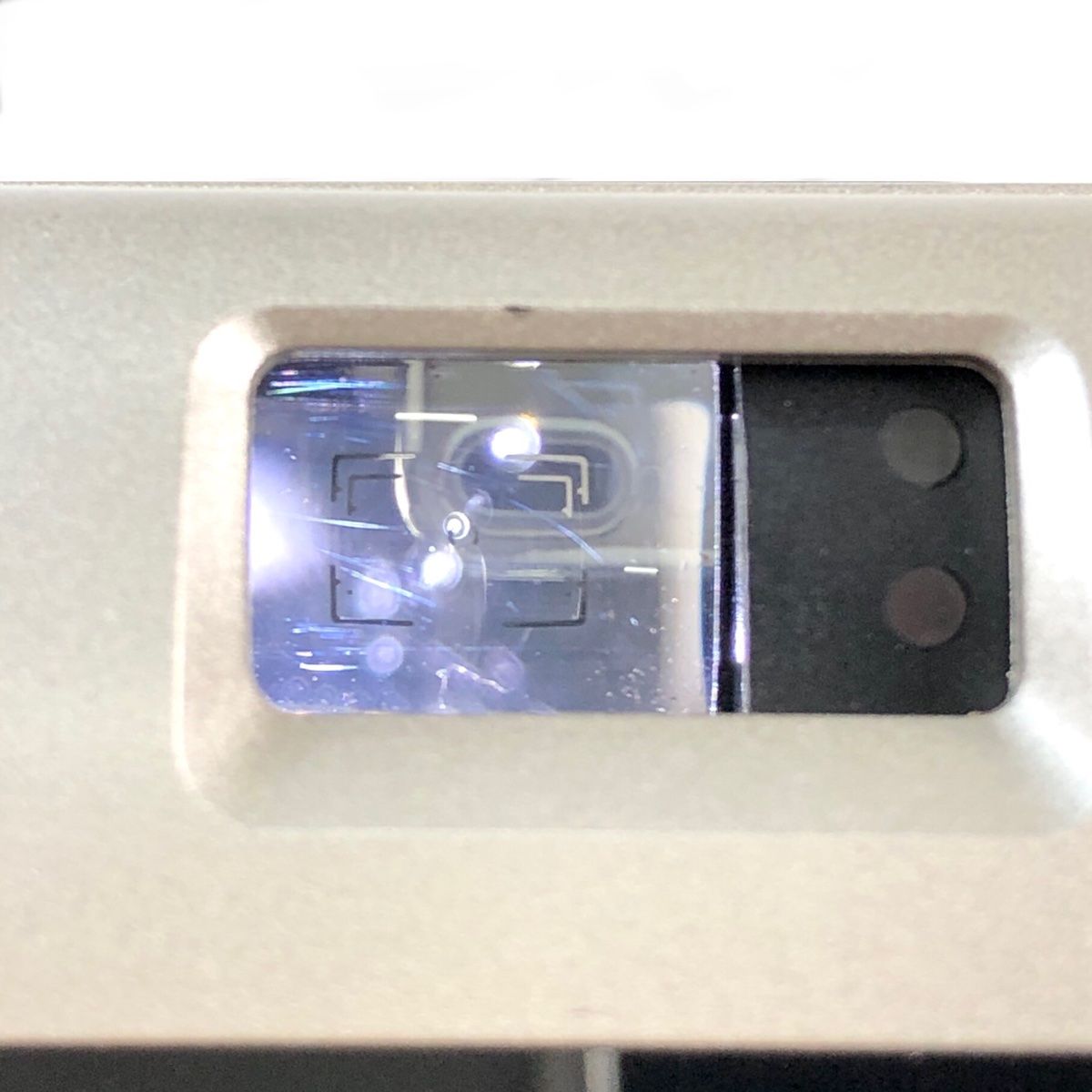 完動品 美品】Konica BiG mini Rhodium 純正ケース 完動品 美品】