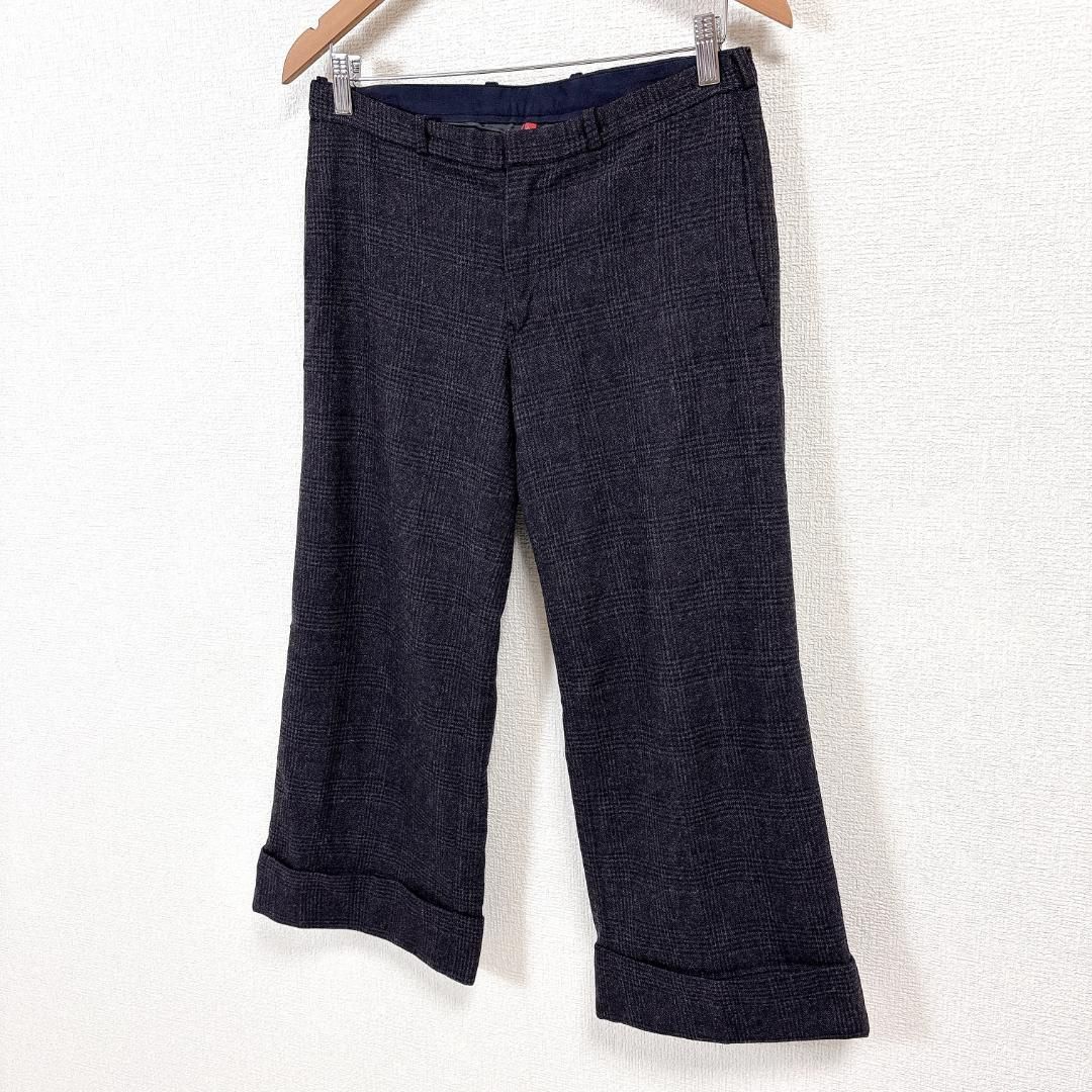 ウールワイドパンツ 2