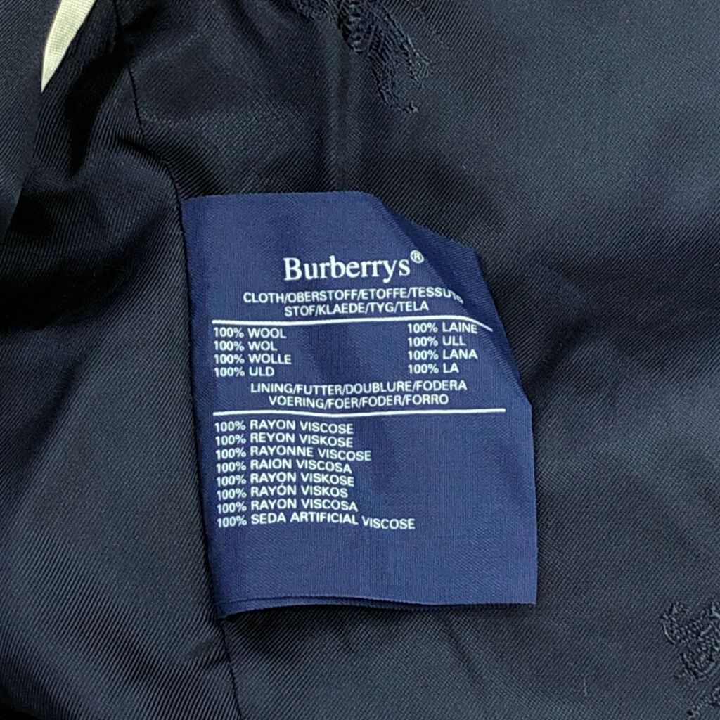 Burberrys ネイビー ダブルブレストジャケット テーラードジャケット L BURBERRY - 美品 Vintage バーバリー Burberrys ジャケット