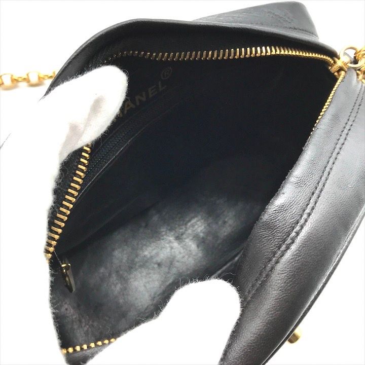美品 CHANEL シャネル ココマーク ダイアナ マトラッセ ターンロック