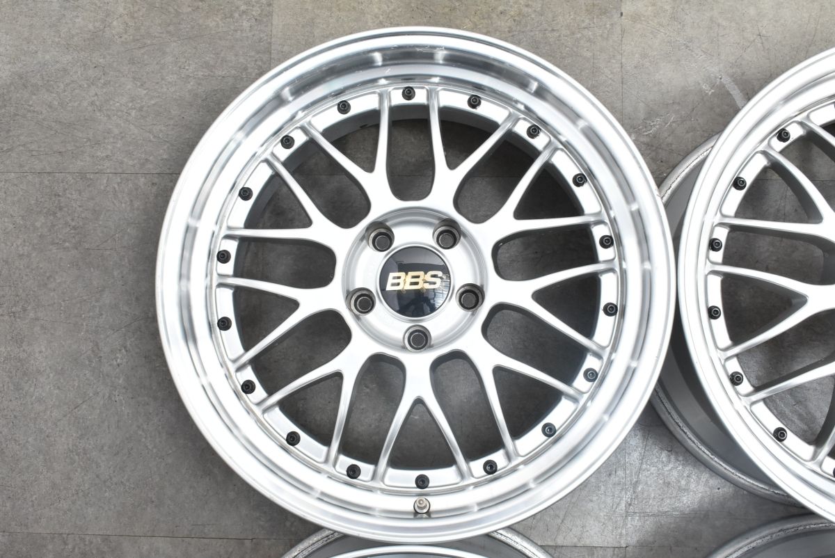 鍛造】BBS RS854 18in 9J +36 PCD114.3 4本セット BNR34 R34