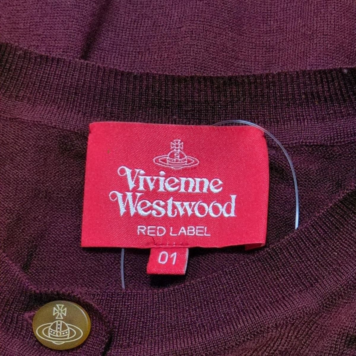Vivian Westwood レッドレーベル カーディガン サイズ1 S Vivienne Westwood RED LABEL(ヴィヴィアンウエストウッドレッド