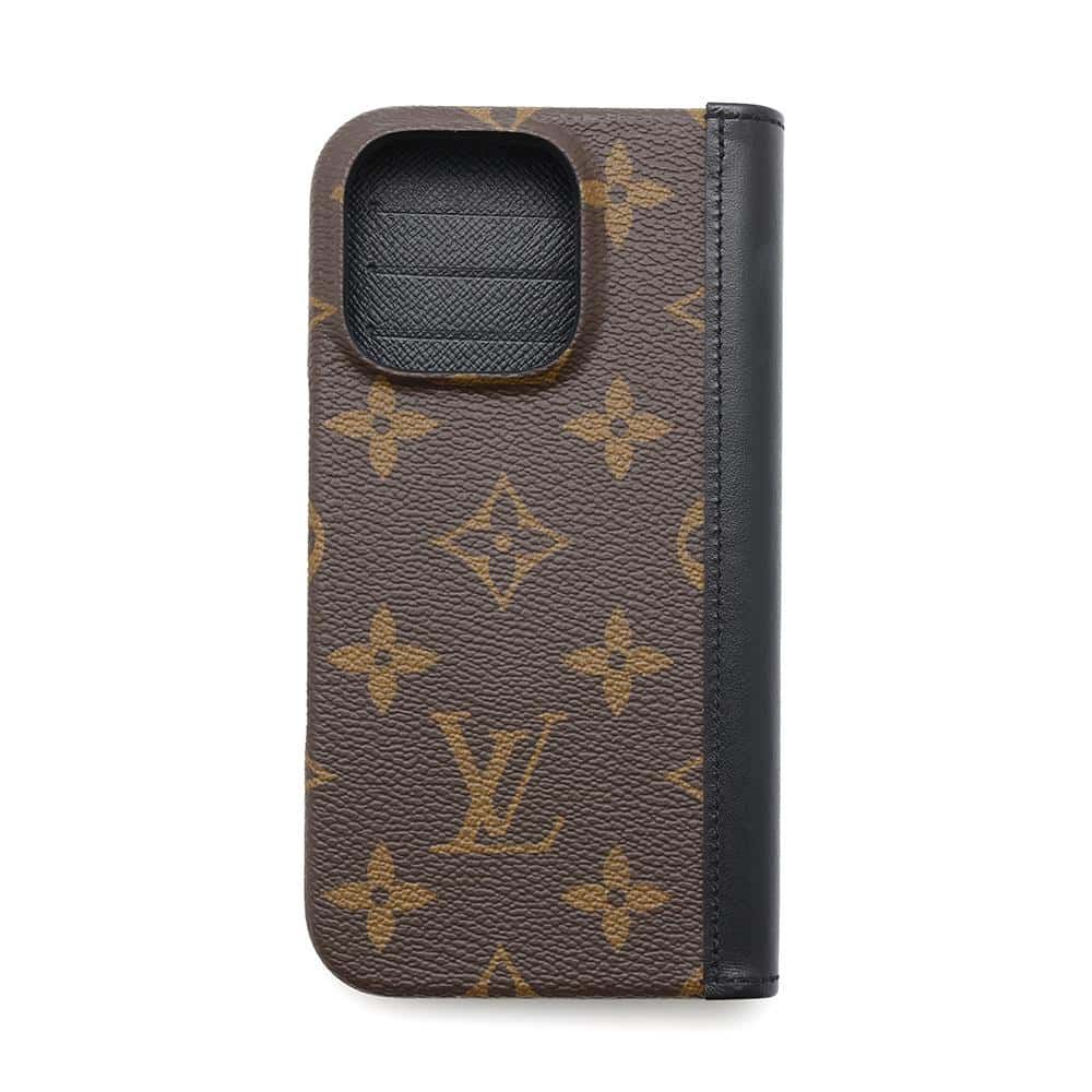 極美品 ヴィトン iPhone 16pro ケース M12539 ME3274 日本限定♪【Louis Vuitton】IPHONE 16 PRO フォリオ (Louis