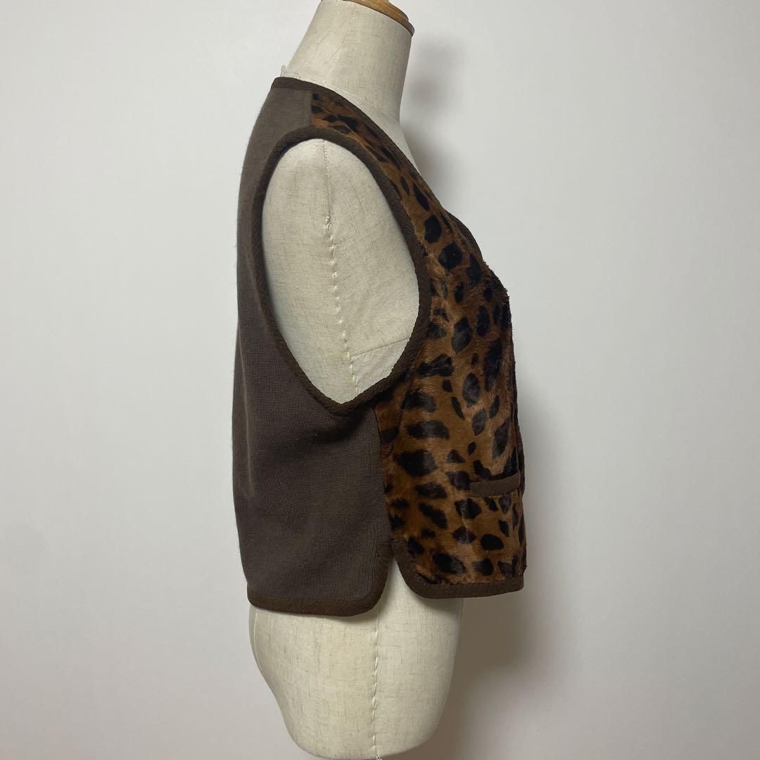 ITALIYA 伊太利屋 GK レオパード柄 ベスト 7A2 - メルカリ