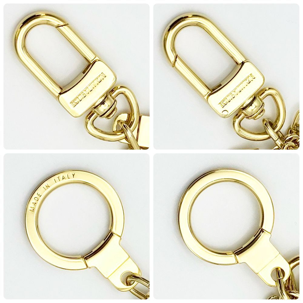 レア品　LOUIS VUITTON ポルトクレ パンピーユ キーホルダー 楽天市場】LOUIS VUITTON ルイ ヴィトン ポルトクレ パンピーユ