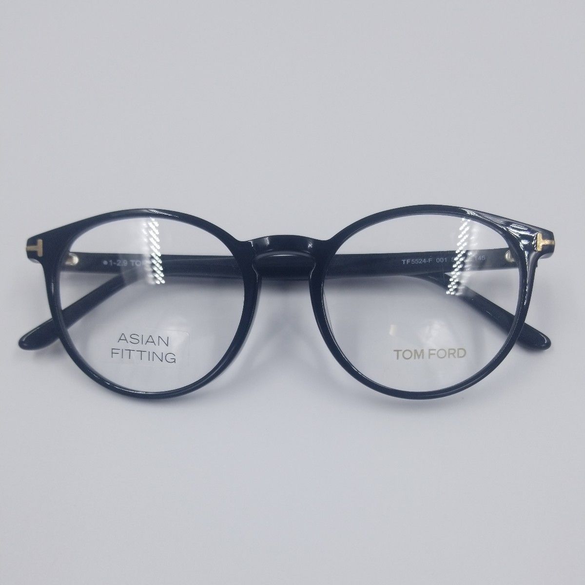 トムフォード メガネフレーム TOM FORD TF5524-F 001 プラスチック 