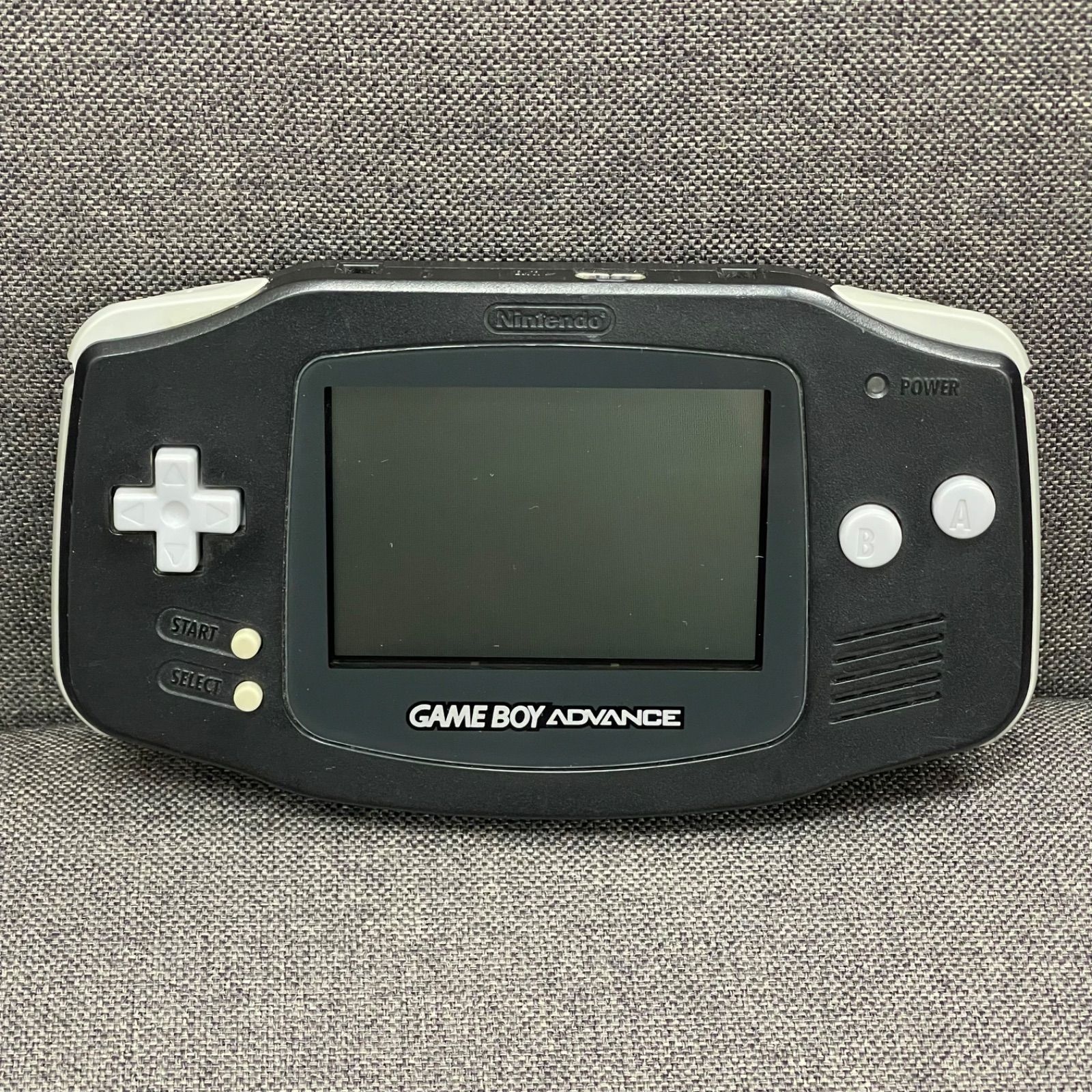 NPA】ジャンク GBA ゲームボーイアドバンス AGB-001 ブラック 黒