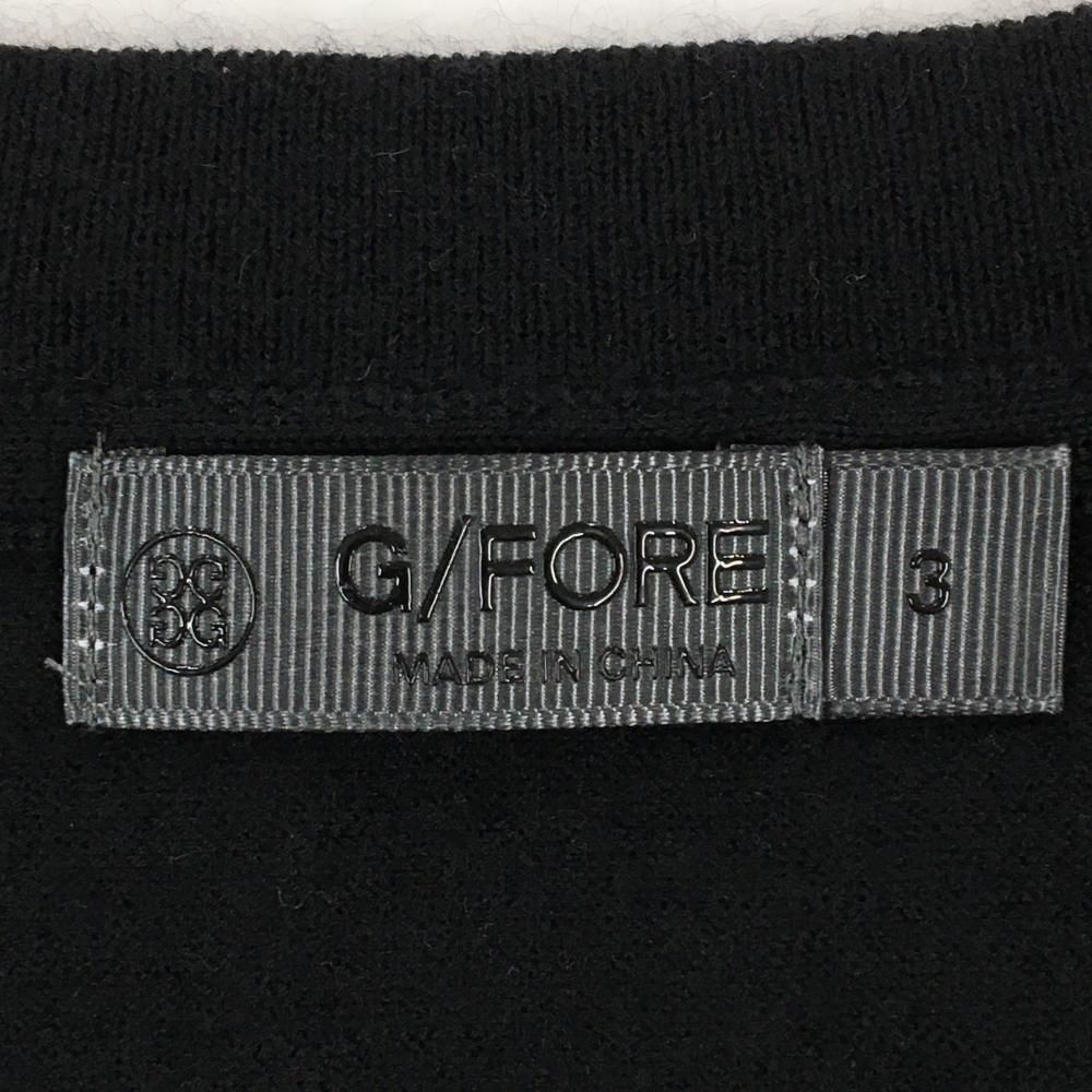 ジーフォア セーター 黒 カシミヤ100％ ニット 薄手 メンズ L ゴルフウェア G FORE LLC-HASEGAWATOSO_COM