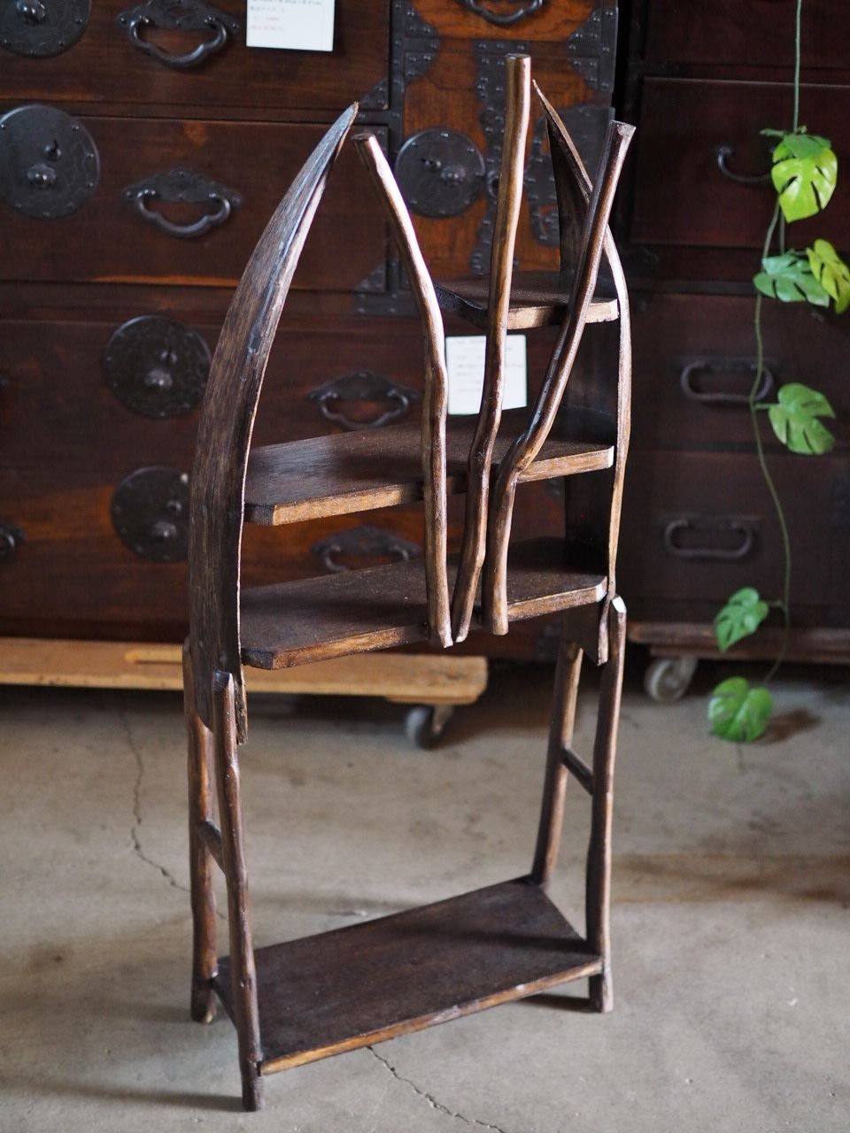 革張アンティークチェア 肘掛け付 古録展 送料無料⓵ 革張アンティーク