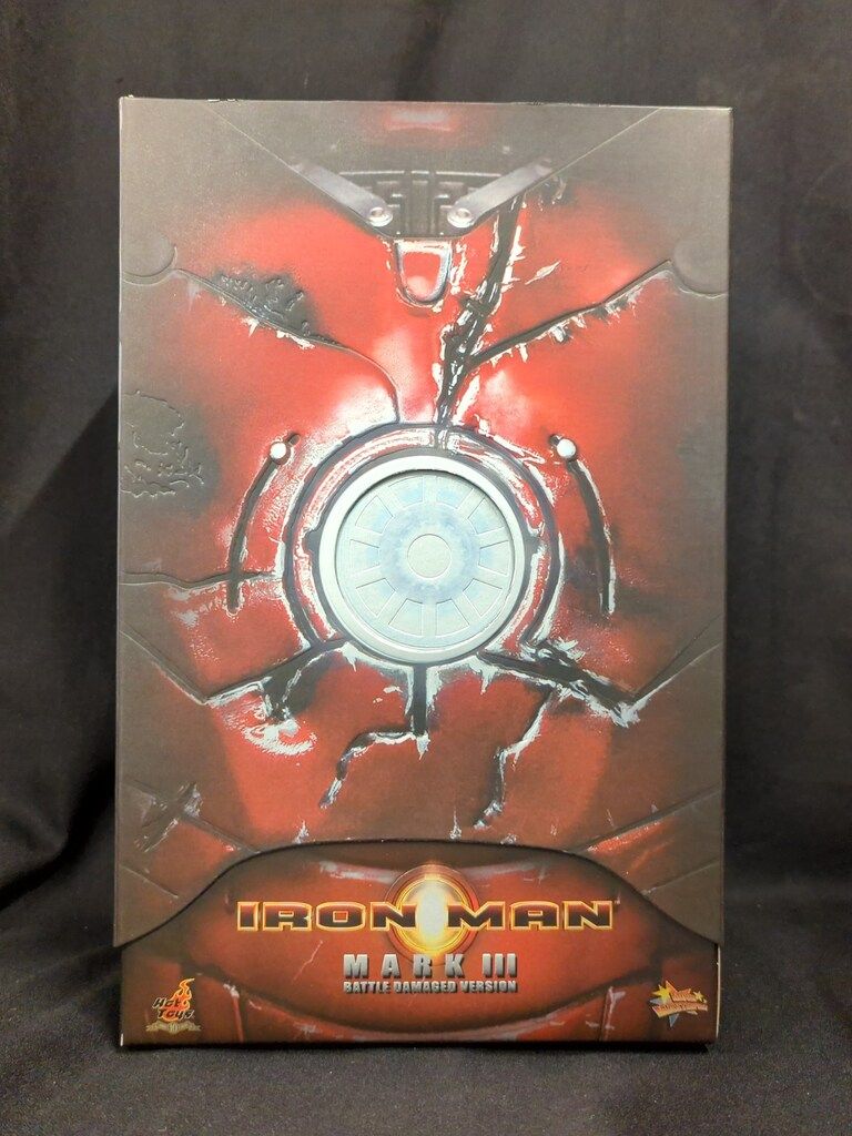 HOTTOYS MOVIE MASTERPIECE IRON MAN MARK 3 | BATTLE DAMAGED MMS110