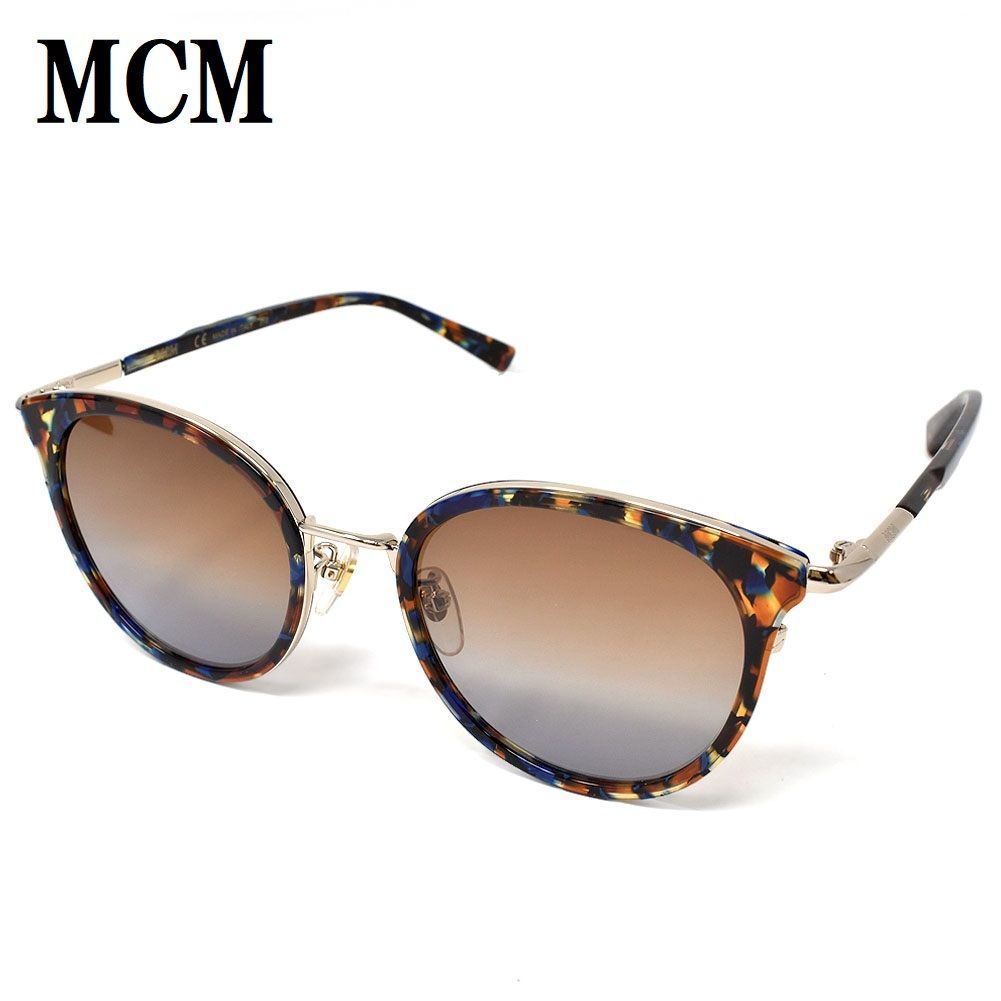 MCM エムシーエム MCM676SA 235 サングラス アジアンフィット アイウェア 眼鏡 UVカット ハバナブルー