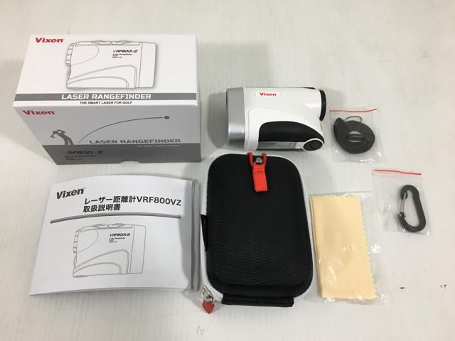 未使用品　ビクセン(Vixen)ゴルフ用レーザー距離計VRF800VZ 見やすさ」にこだわったビクセンゴルフ用レーザー距離計に、防水