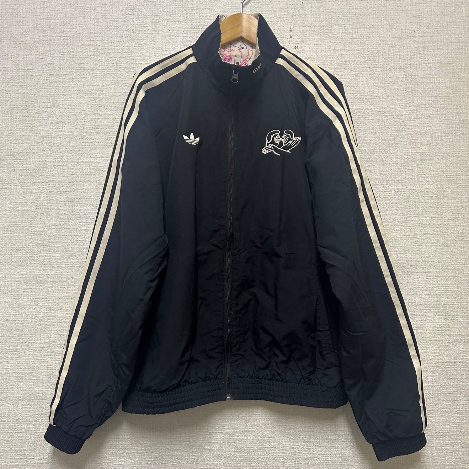 90s adidas アディダス リバーシブルジャケット ナイロン