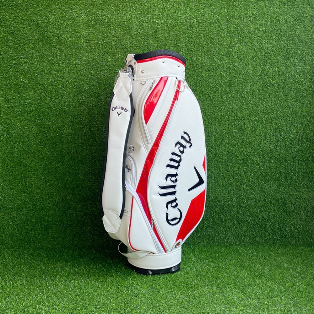 新品未使用 Callaway ゴルフクラブバッグ PUレザー ボールバッグ 新品未使用 Callaway ゴルフクラブバッグ PUレザー ボールバッグ