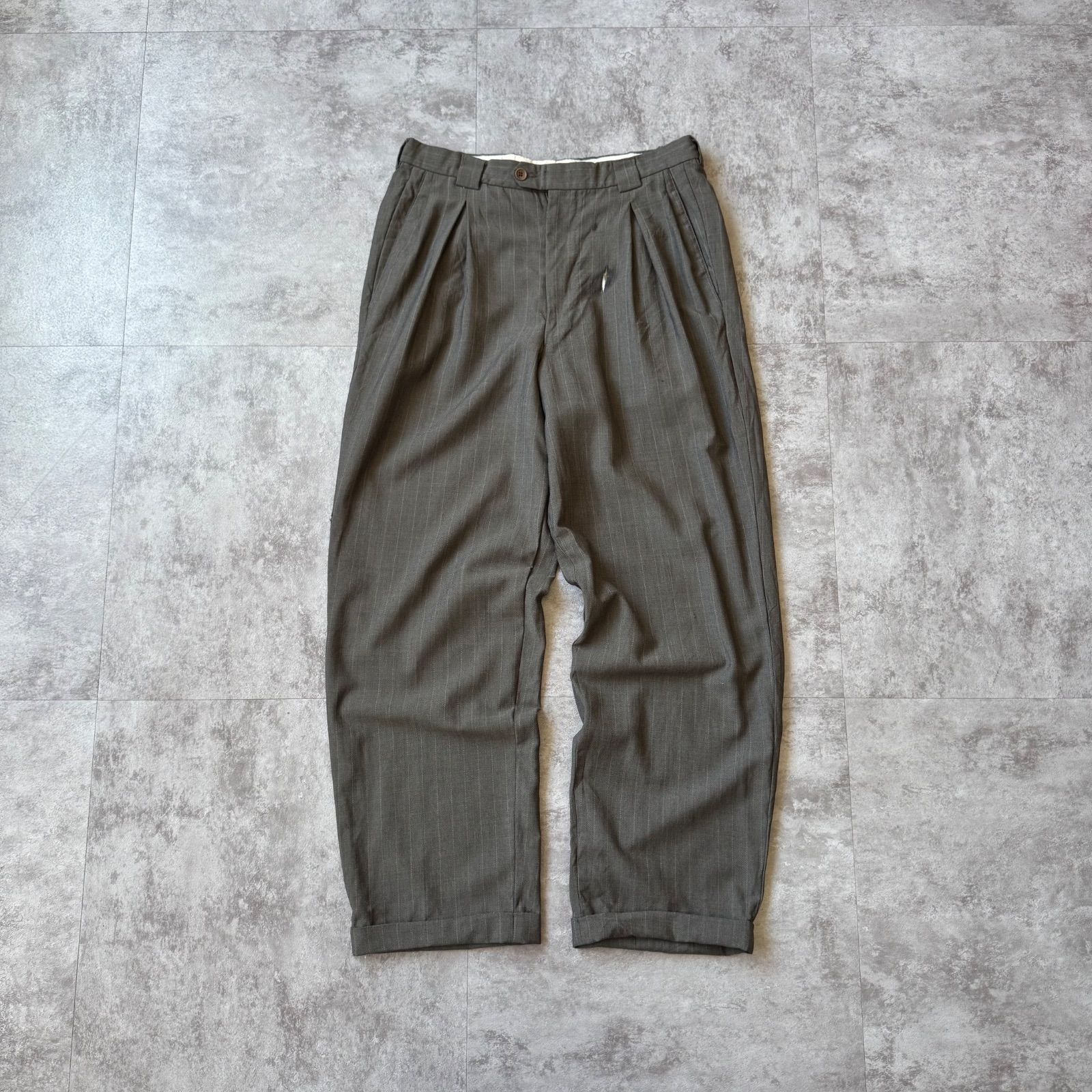 90s GIORGIO ARMANI 2タックスラックス 90s 