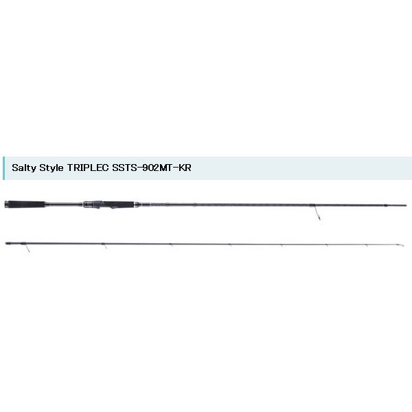 ≪ 18年7月新商品 ≫ アブガルシア ソルティスタイル トリプルコンセプト SSTS-902MT-KR 〔仕舞寸法 140.5cm〕 保証書付 大型商品1|代引不可