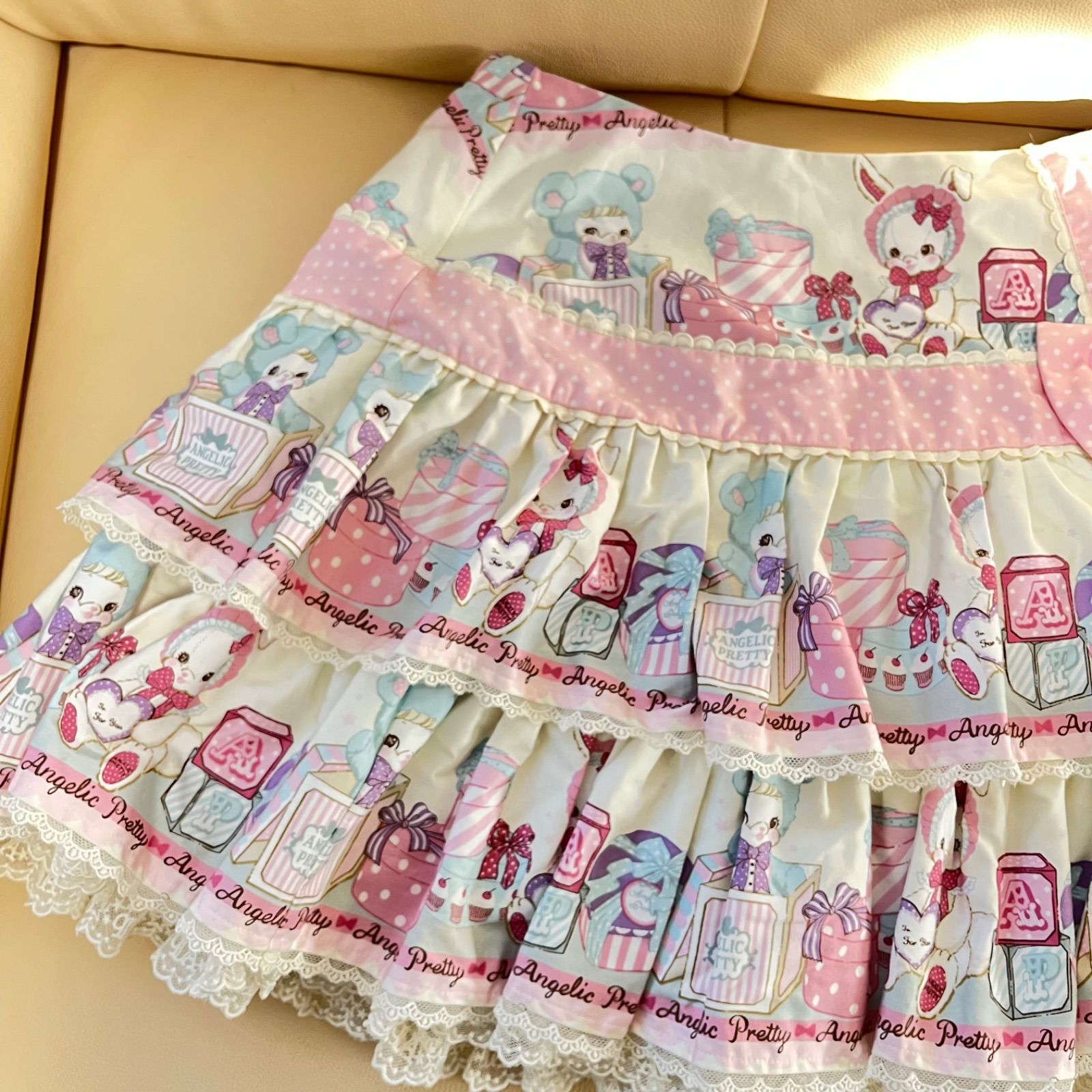 Angelic Pretty アンジェリックプリティ Fancy Box 膝丈スカート - メルカリ