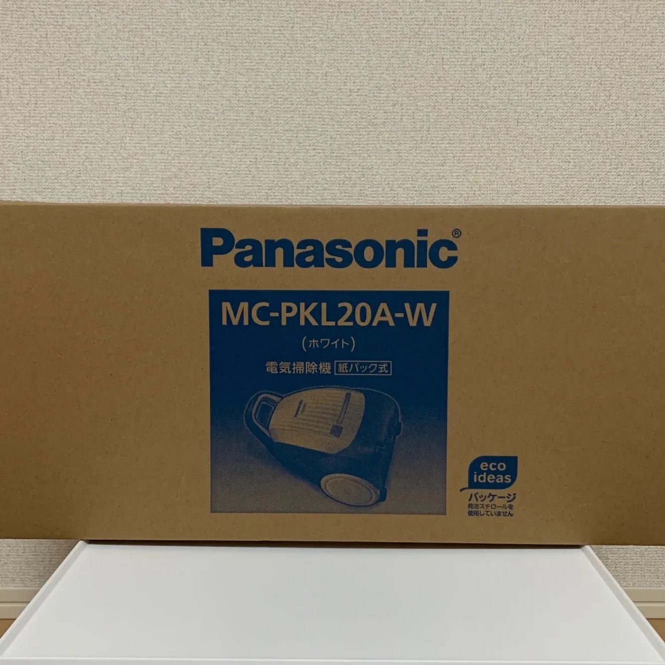 Panasonic MC-PKL20A-W 紙パック式 電気掃除機 - コロコロショップ