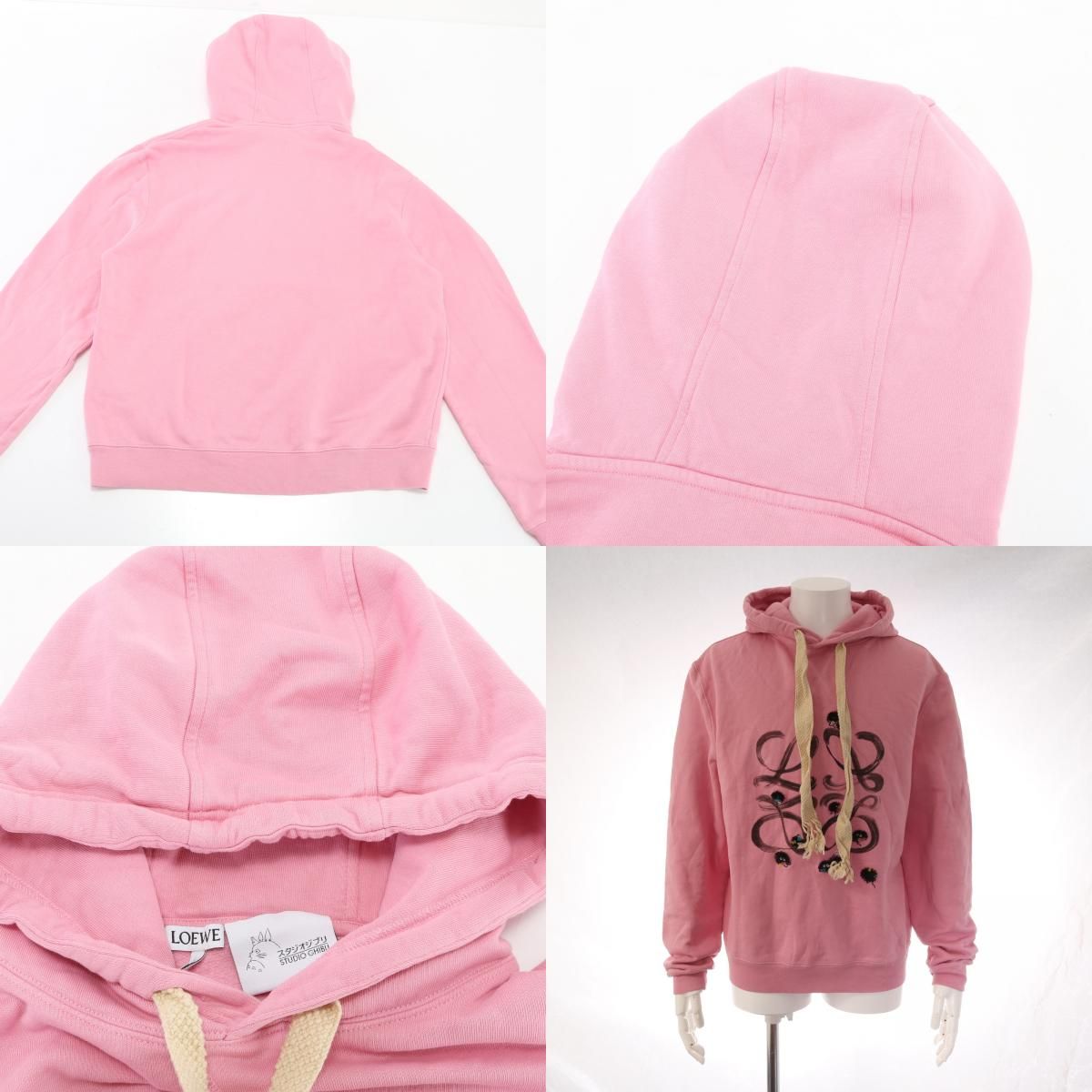 極美品 ロエベ ジブリ 千と千尋の神隠し まっくろくろすけ アナグラム 