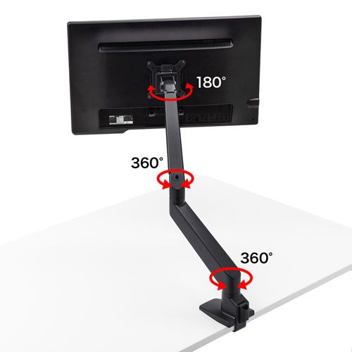 水平垂直多関節液晶モニターアーム