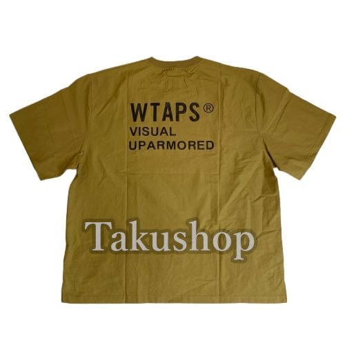 21SS WTAPSダブルタップス SMOCK SS COPO RIPSTOP COOLMAX NAVY 半袖 