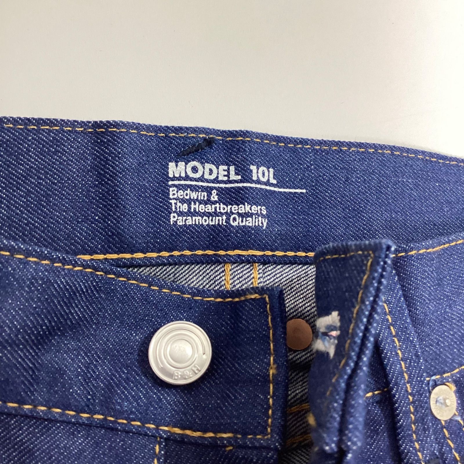 BEDWIN ベドウィン 10L N°5 デニムパンツ インディゴブルー