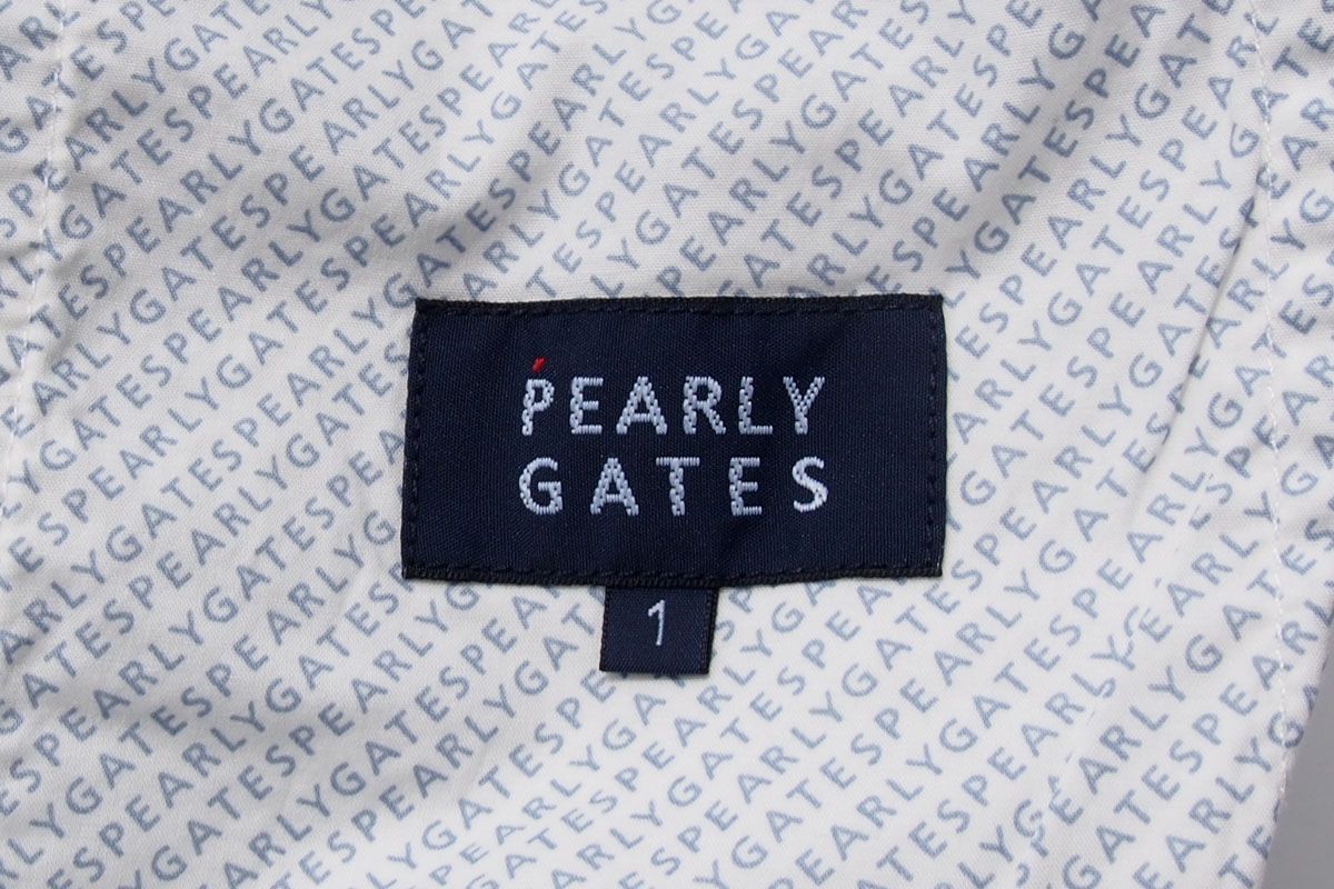 ｜パーリーゲイツ｜pearly gates｜クジラ刺繍