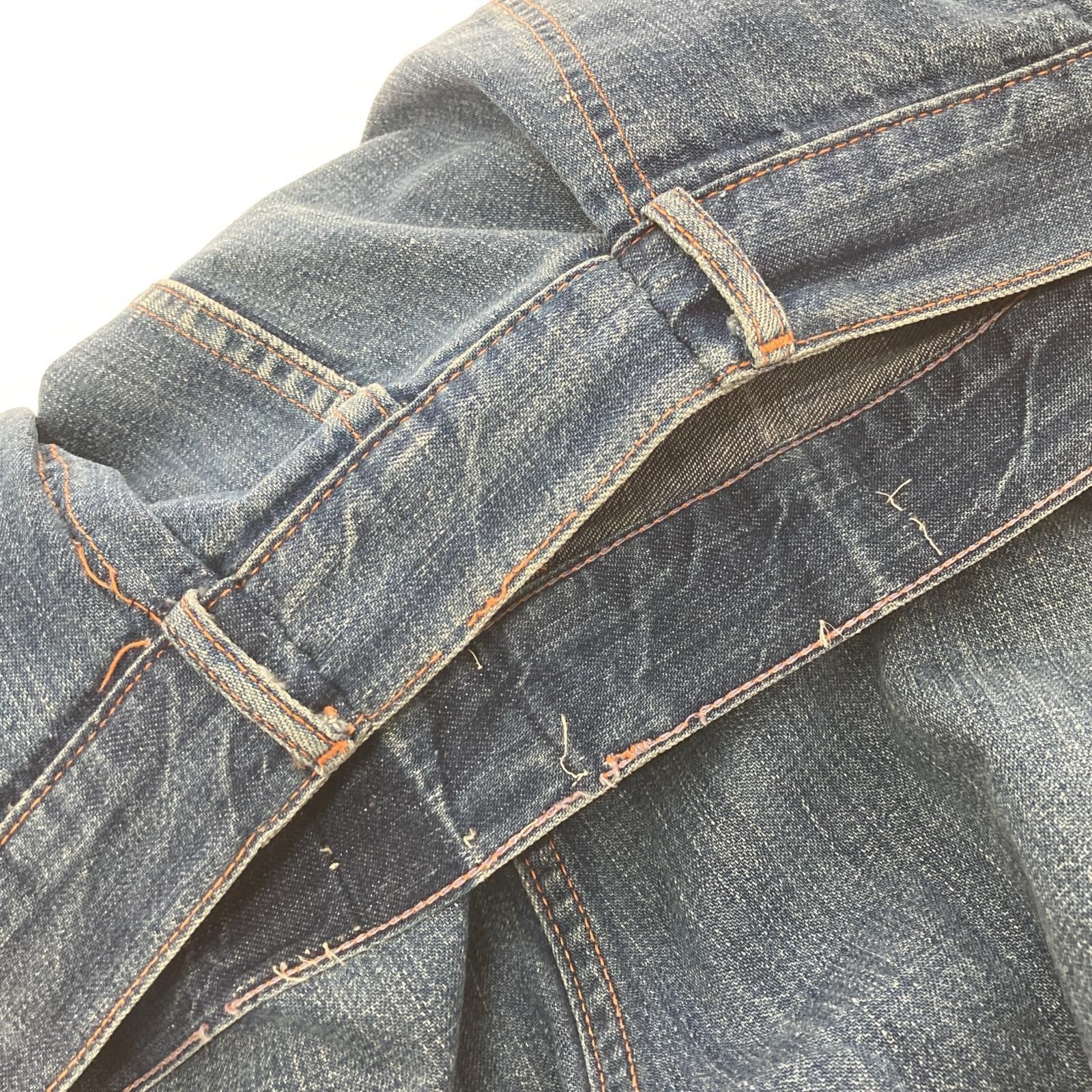 □□50s JCPenney(ERWIN) ジーンズ 片爪GRIPPERジッパー UFOリベット  