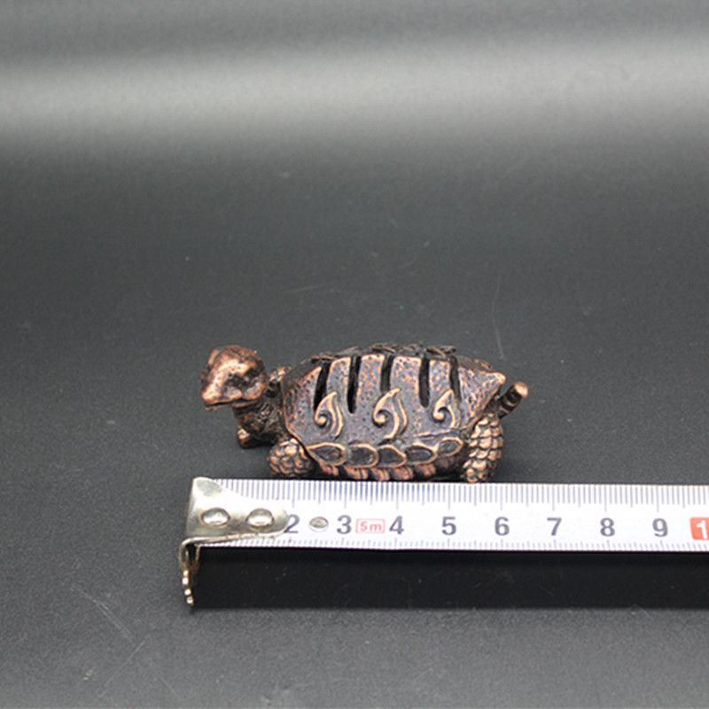 銅 細工 金銭竜亀香炉 茶台香炉 事務室薫香炉 装飾品 工芸品 置物 銅製 亀薫香炉 茶道具 香道具 茶台茶寵 装飾品 工芸品 置物