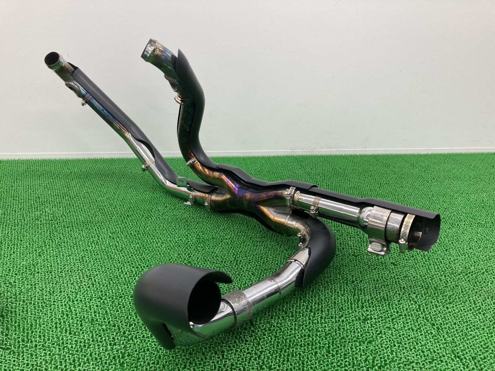 HARLEY マフラー バンス 46871 パワーデュアル（触媒なし）M8用 バンス