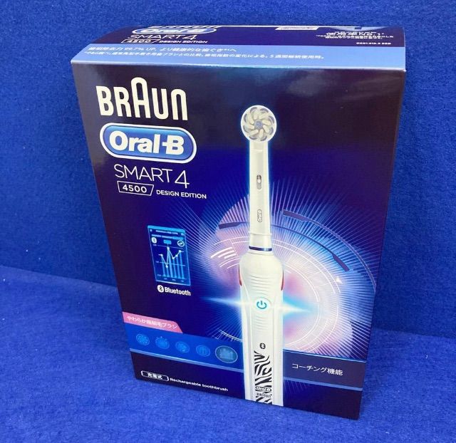 Braun ブラウン 電動歯ブラシ オーラルB 4500 D6015153ZEB - 電動歯ブラシ