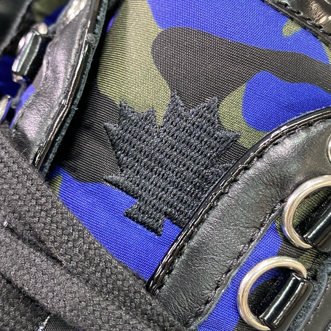 4c18 DSQUARED2 ディースクエアード 551 迷彩 レオパード柄 ローカット 